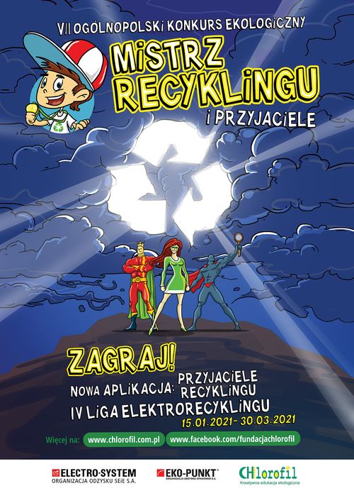 VII KONKURS EDUKACJI EKOLOGICZNEJ - MISTRZ RECYKLINGU