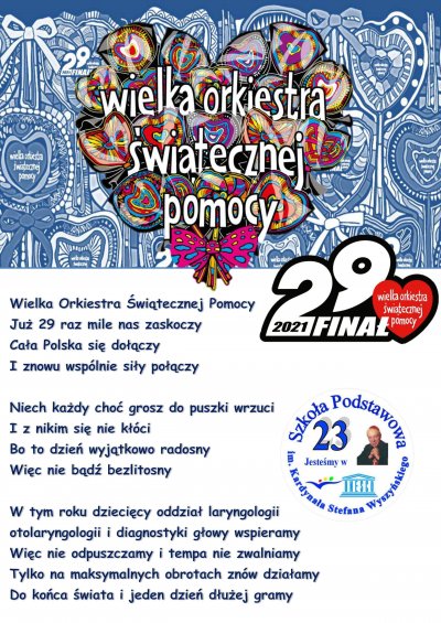 Wiersz WOŚP