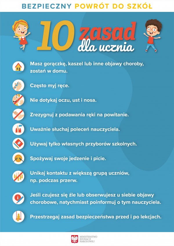 WSKAZÓWKI DLA UCZNIA - PLAKAT