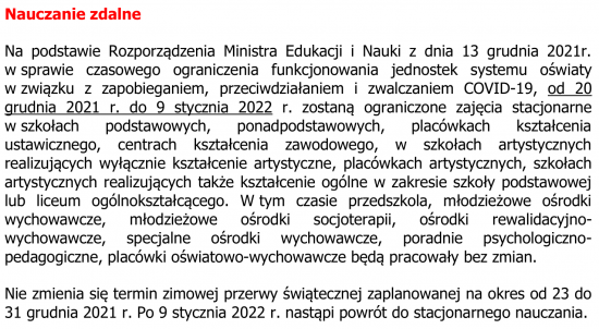 Nauczanie Zdalne