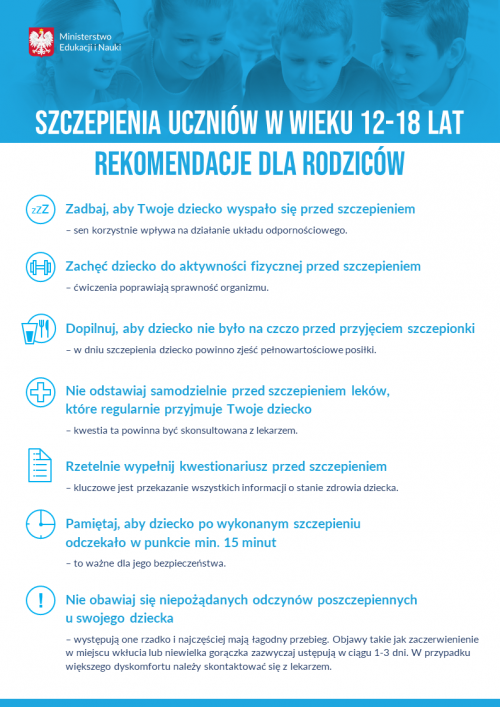 Szczepienia_uczniów_plakat