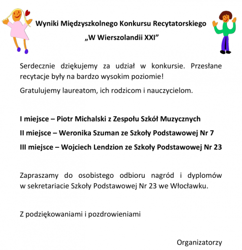 W wierszolandii XXI